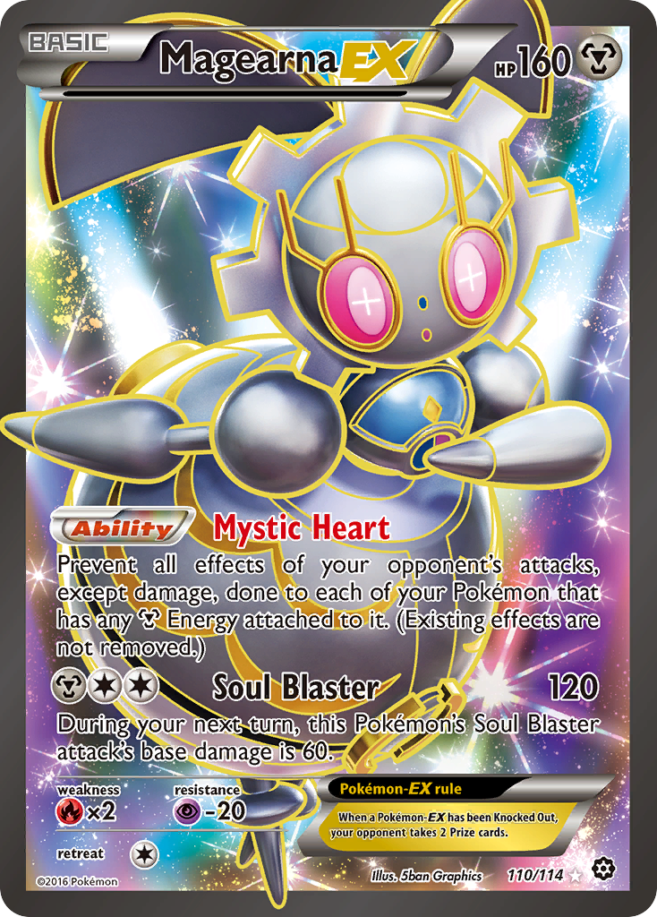 Magearna EX (110/114) [XY: Steam Siege] | Rock City Comics