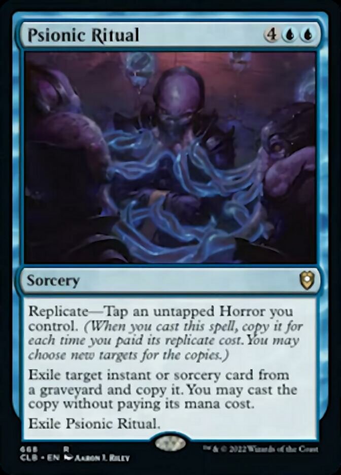 Psionic Ritual [Commander Legends: Battle for Baldur's Gate] | Rock City Comics