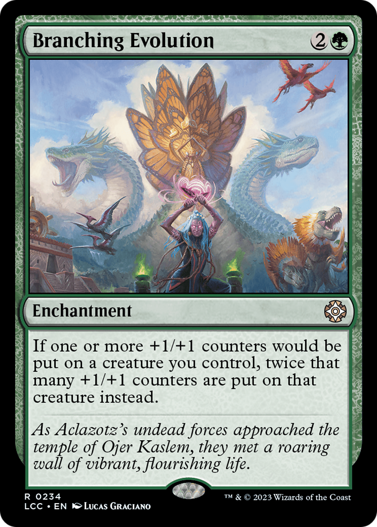 Branching Evolution [The Lost Caverns of Ixalan Commander] | Rock City Comics