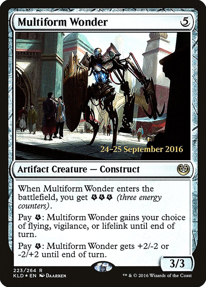Multiform Wonder  [Kaladesh Prerelease Promos] | Rock City Comics