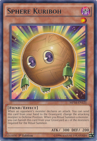 Sphere Kuriboh [MP16-EN121] Rare | Rock City Comics