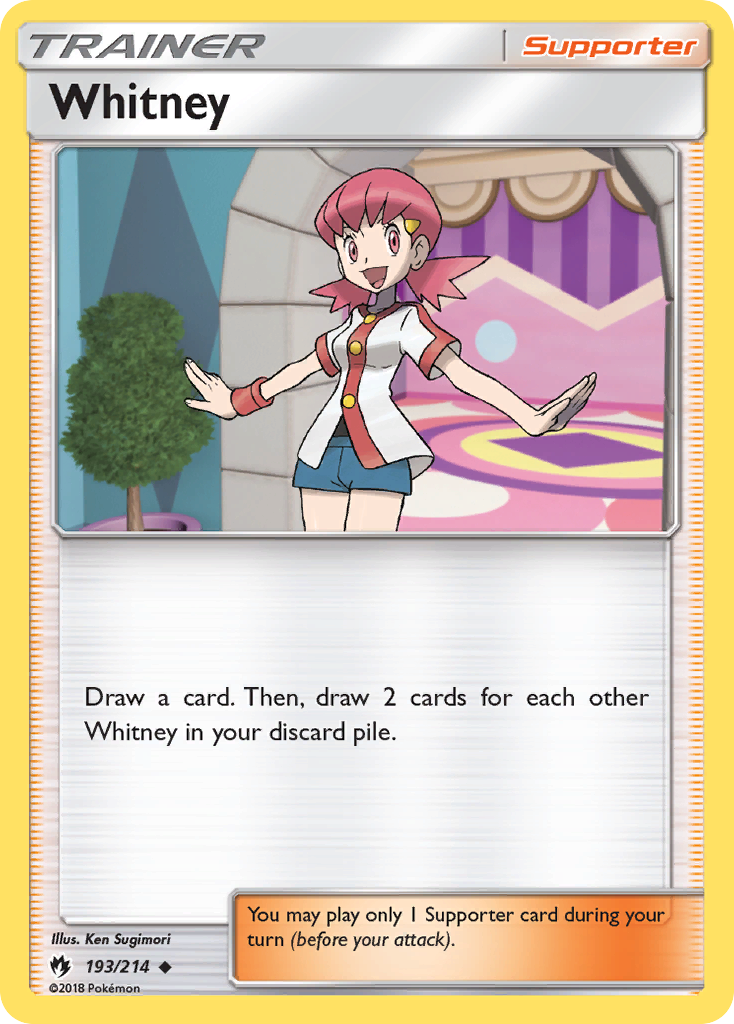 Whitney (193/214) [Sun & Moon: Lost Thunder] | Rock City Comics