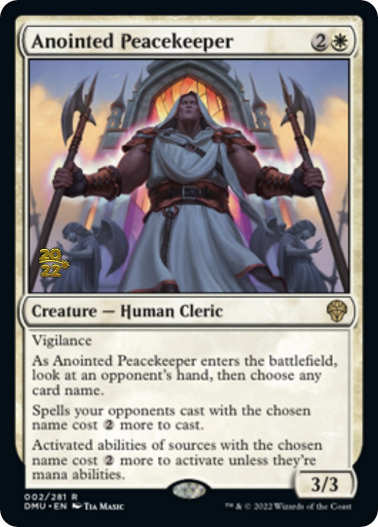 Anointed Peacekeeper [Dominaria United Prerelease Promos] | Rock City Comics