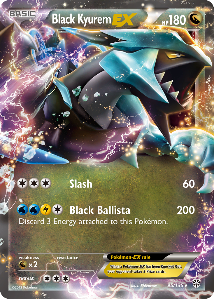 Black Kyurem EX (95/135) [Black & White: Plasma Storm] | Rock City Comics