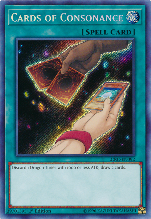 Cards of Consonance [LCKC-EN092] Secret Rare | Rock City Comics