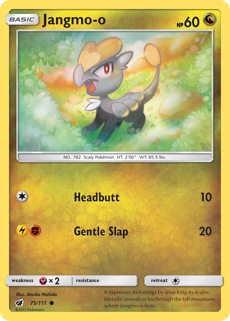 Jangmo-o (75/111) [Sun & Moon: Crimson Invasion] | Rock City Comics