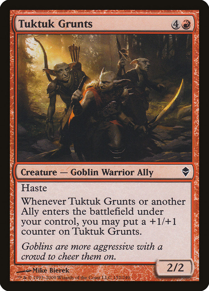 Tuktuk Grunts [Zendikar] | Rock City Comics