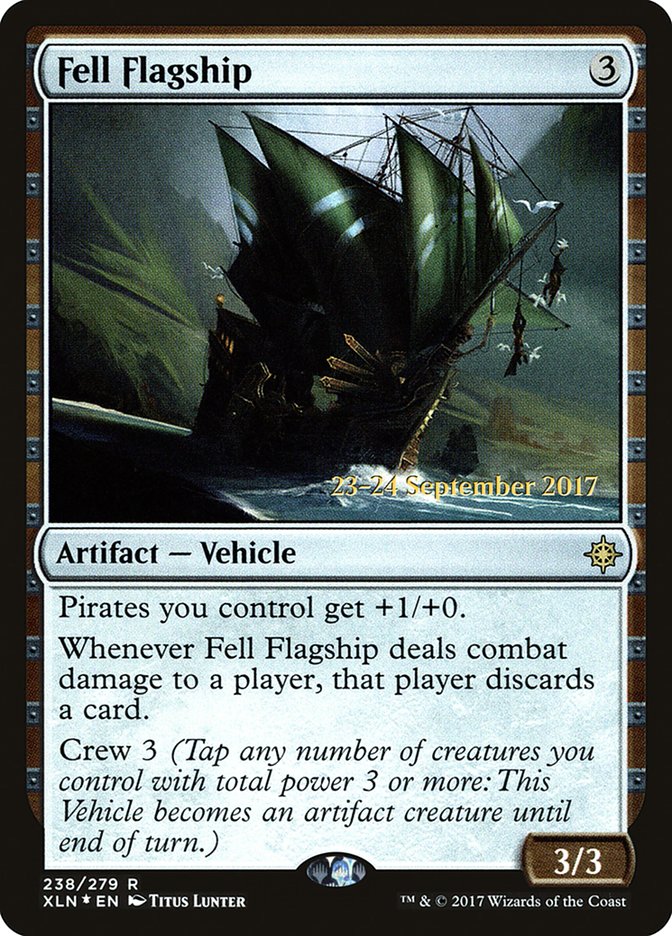 Fell Flagship  [Ixalan Prerelease Promos] | Rock City Comics