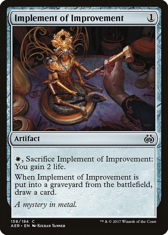 Implement of Improvement [Aether Revolt] | Rock City Comics