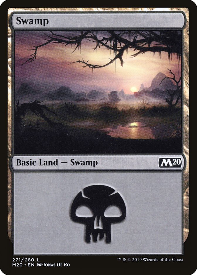 Swamp (271) [Core Set 2020] | Rock City Comics