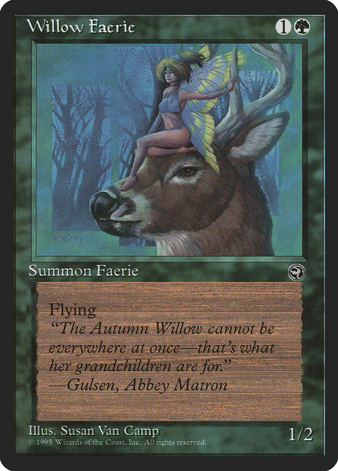 Willow Faerie (Gulsen Flavor Text) [Homelands] | Rock City Comics