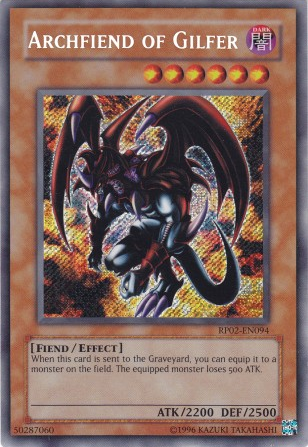 Archfiend of Gilfer [RP02-EN094] Secret Rare | Rock City Comics