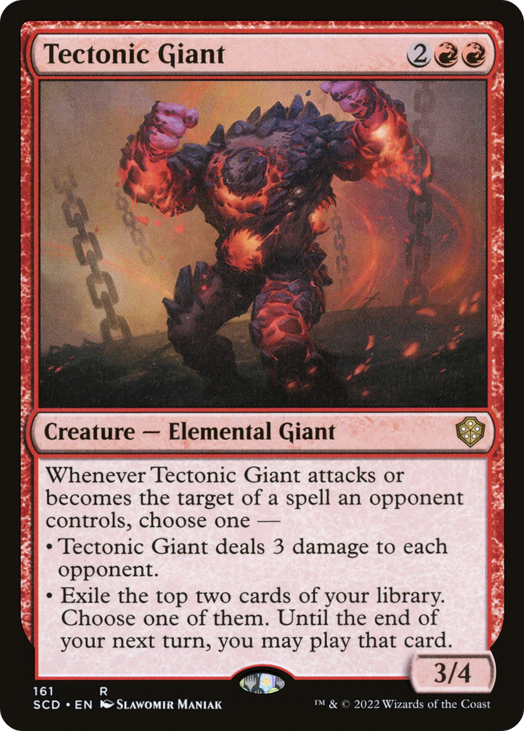 Tectonic Giant [Starter Commander Decks] | Rock City Comics