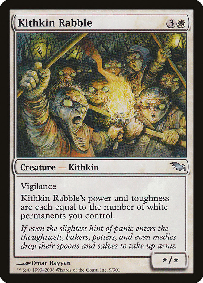 Kithkin Rabble [Shadowmoor] | Rock City Comics