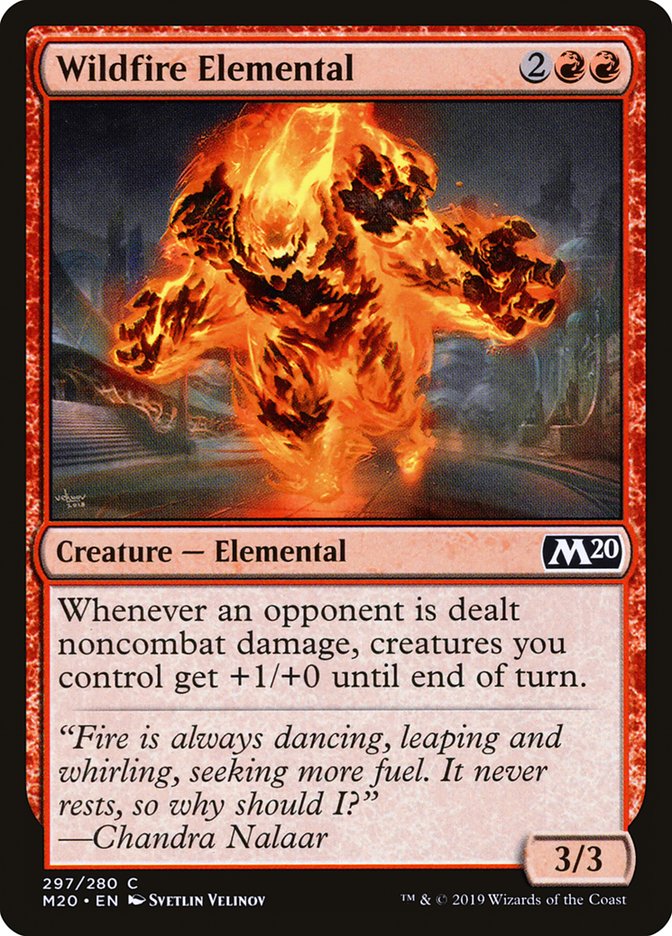 Wildfire Elemental [Core Set 2020] | Rock City Comics