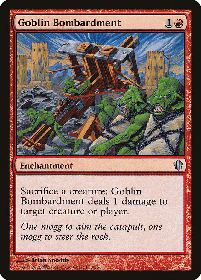 Goblin Bombardment [Commander 2013] | Rock City Comics