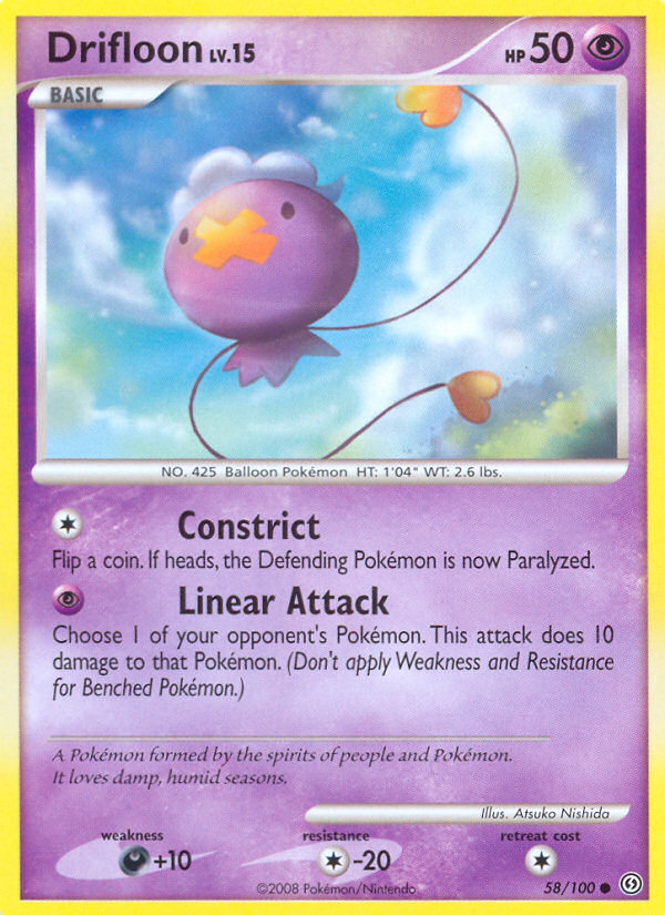 Drifloon (58/100) [Diamond & Pearl: Stormfront] | Rock City Comics