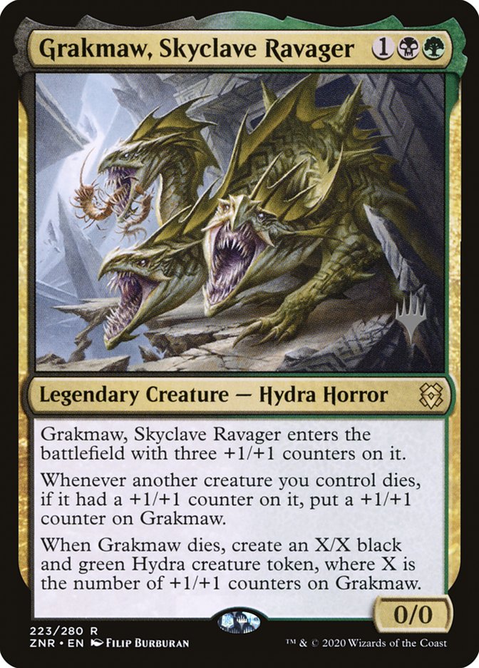 Grakmaw, Skyclave Ravager (Promo Pack) [Zendikar Rising Promos] | Rock City Comics