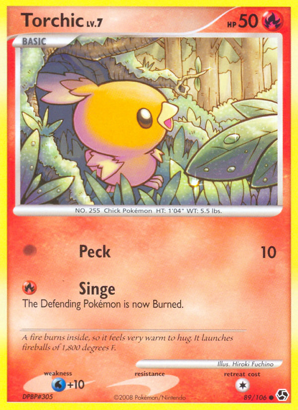 Torchic (89/106) [Diamond & Pearl: Great Encounters] | Rock City Comics