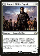 Hanweir Militia Captain // Westvale Cult Leader [Shadows over Innistrad Prerelease Promos] | Rock City Comics