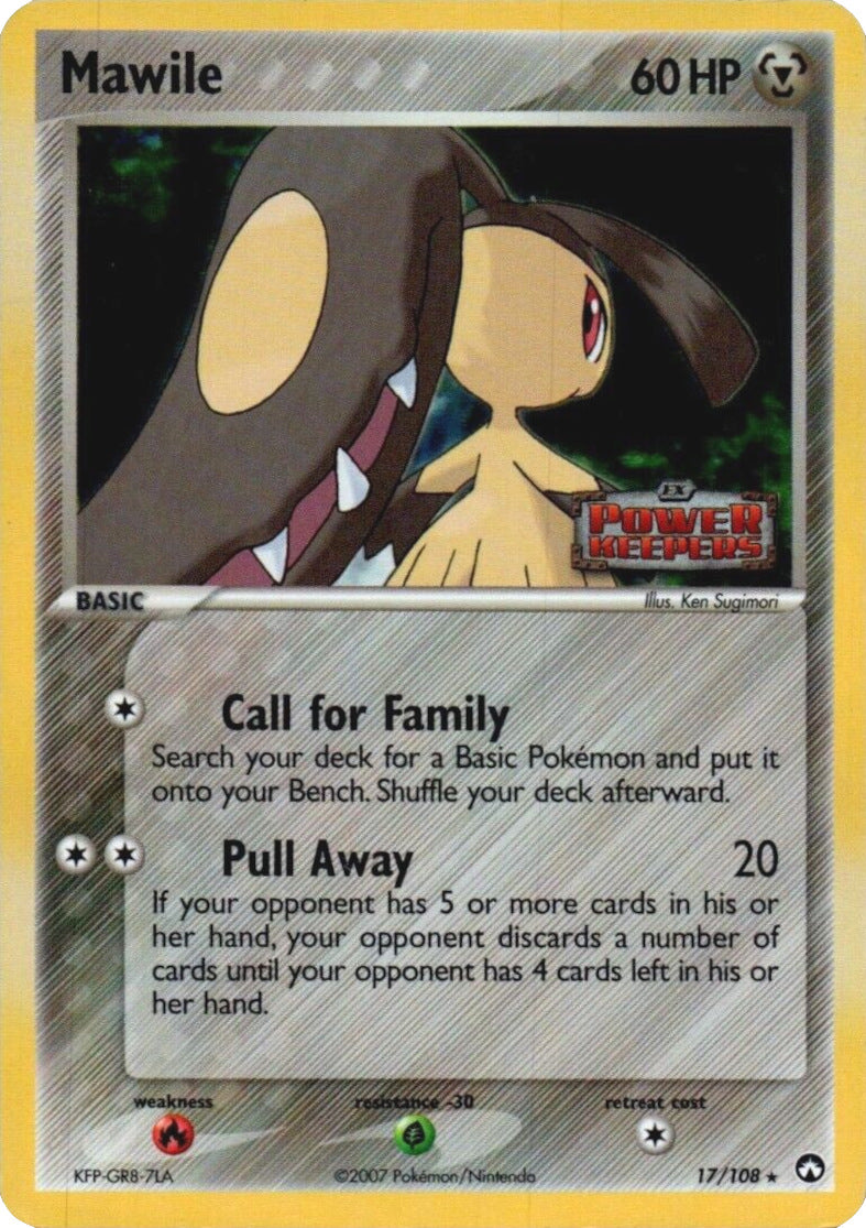 Mawile (17/108) (Stamped) [EX: Power Keepers] | Rock City Comics