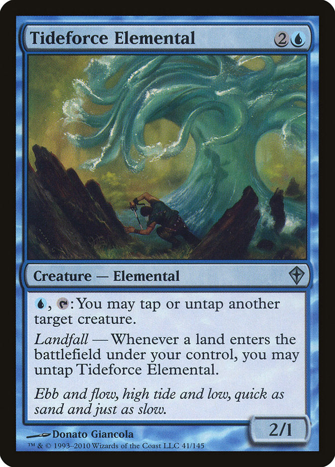 Tideforce Elemental [Worldwake] | Rock City Comics