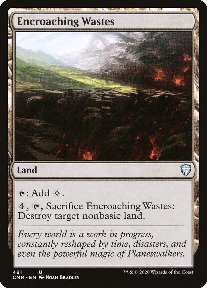 Encroaching Wastes [Commander Legends] | Rock City Comics