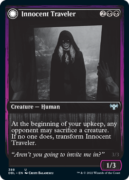 Innocent Traveler // Malicious Invader [Innistrad: Double Feature] | Rock City Comics