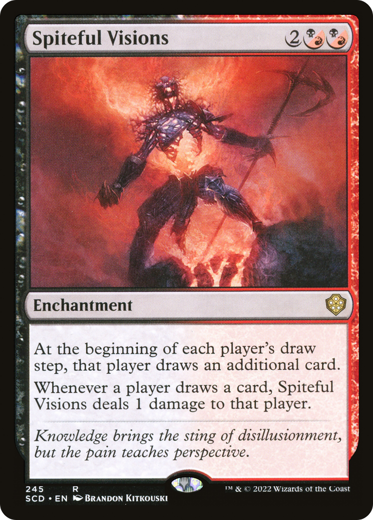 Spiteful Visions [Starter Commander Decks] | Rock City Comics