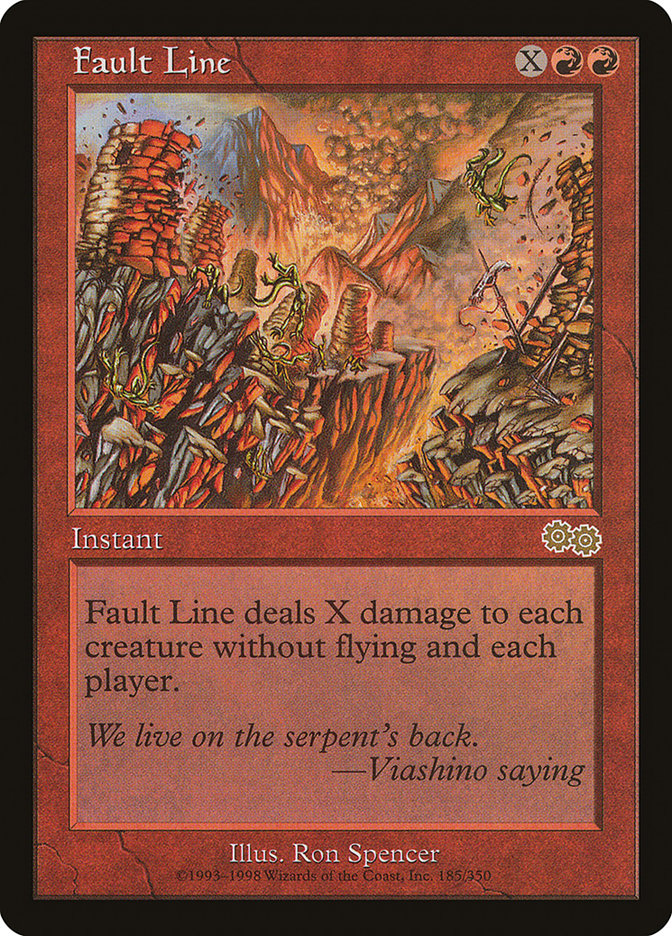 Fault Line [Urza's Saga] | Rock City Comics