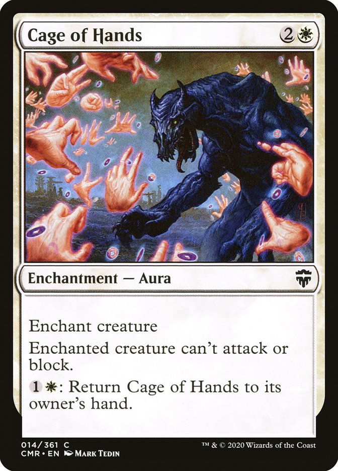Cage of Hands [Commander Legends] | Rock City Comics