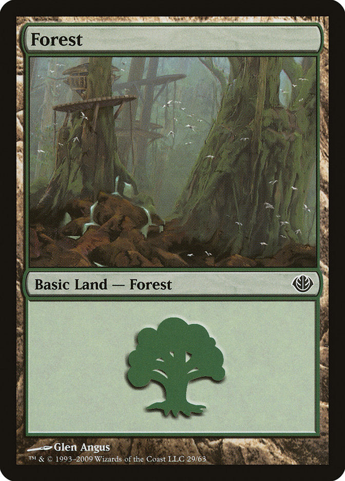 Forest (29) [Duel Decks: Garruk vs. Liliana] | Rock City Comics