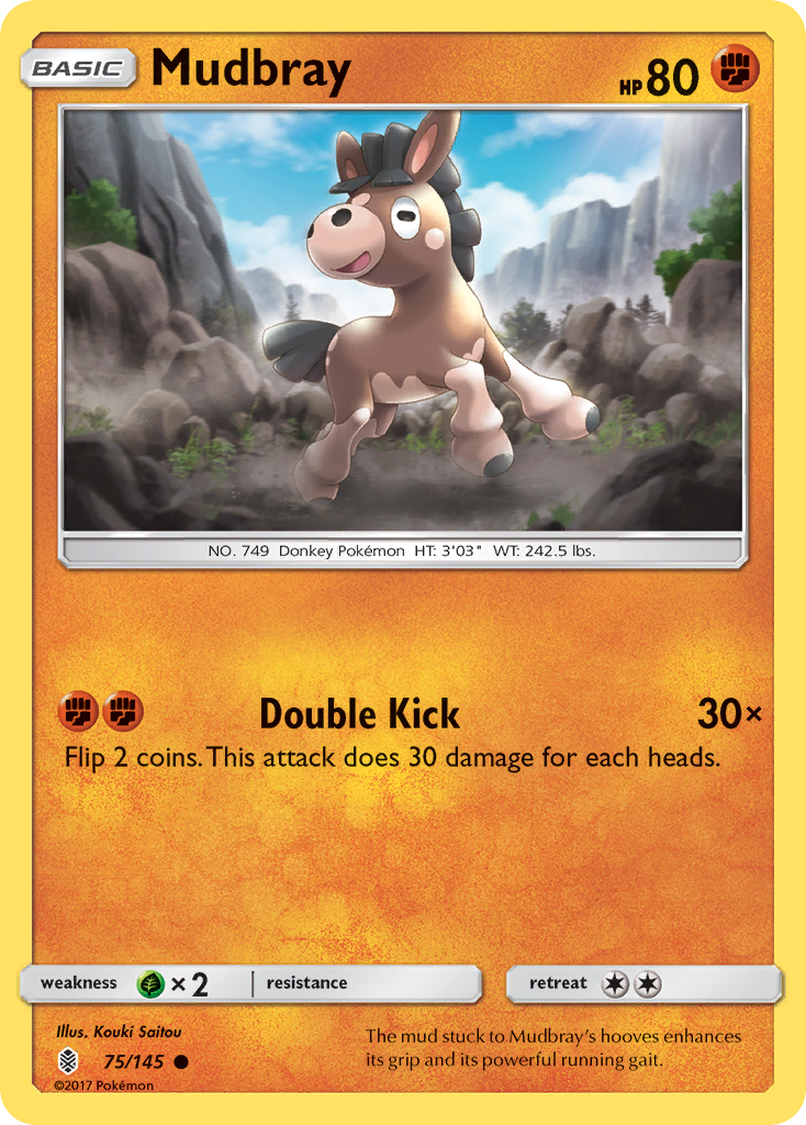 Mudbray (75/145) [Sun & Moon: Guardians Rising] | Rock City Comics