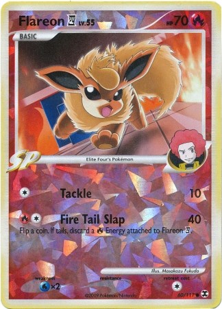 Flareon (60/111) (Cracked Ice) [Platinum: Rising Rivals] | Rock City Comics