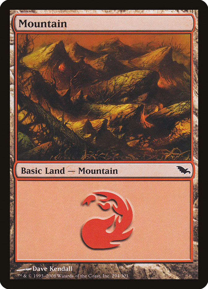 Mountain (294) [Shadowmoor] | Rock City Comics