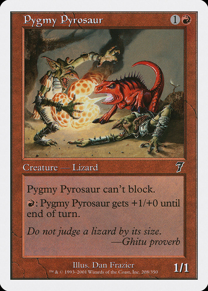 Pygmy Pyrosaur [Seventh Edition] | Rock City Comics