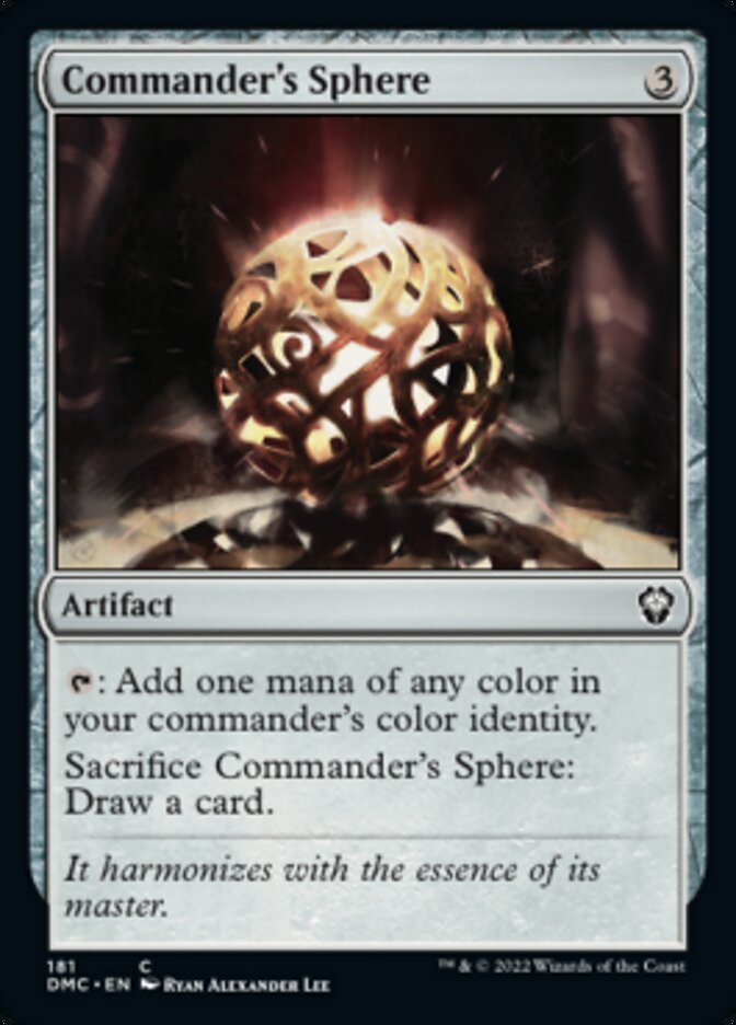 Commander's Sphere [Dominaria United Commander] | Rock City Comics