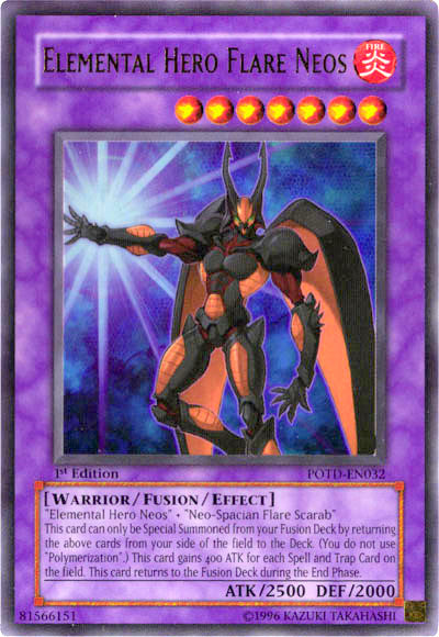 Elemental Hero Flare Neos [POTD-EN032] Ultra Rare | Rock City Comics