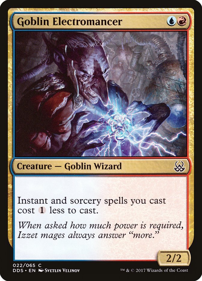 Goblin Electromancer [Duel Decks: Mind vs. Might] | Rock City Comics