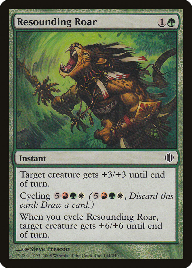 Resounding Roar [Shards of Alara] | Rock City Comics
