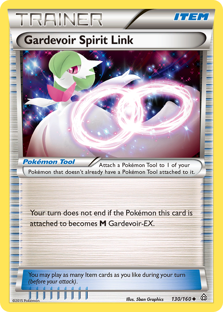 Gardevoir Spirit Link (130/160) [XY: Primal Clash] | Rock City Comics