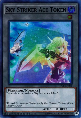 Sky Striker Ace Token [OP08-EN026] Super Rare | Rock City Comics