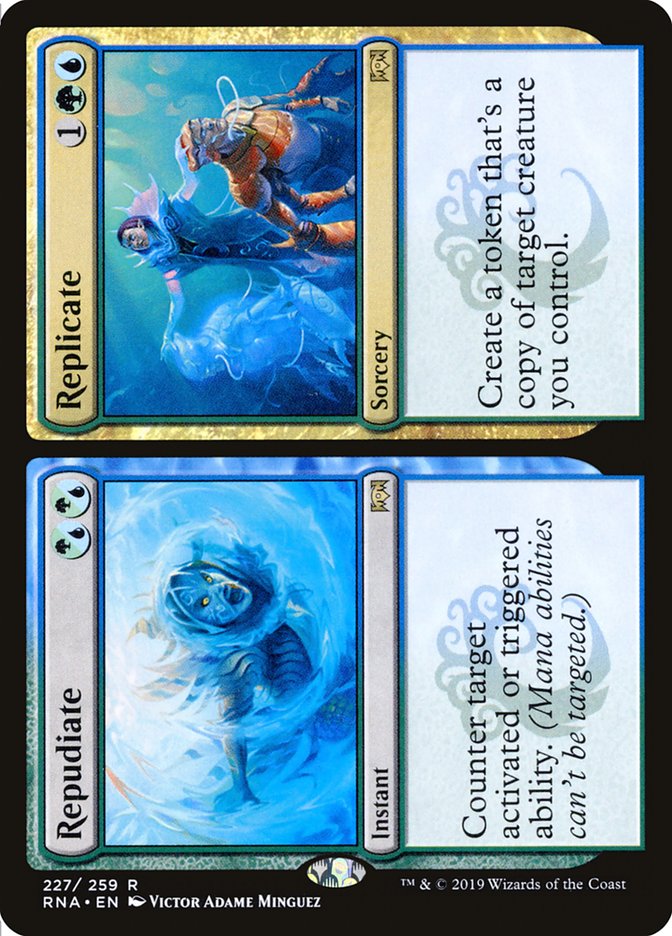 Repudiate // Replicate [Ravnica Allegiance] | Rock City Comics