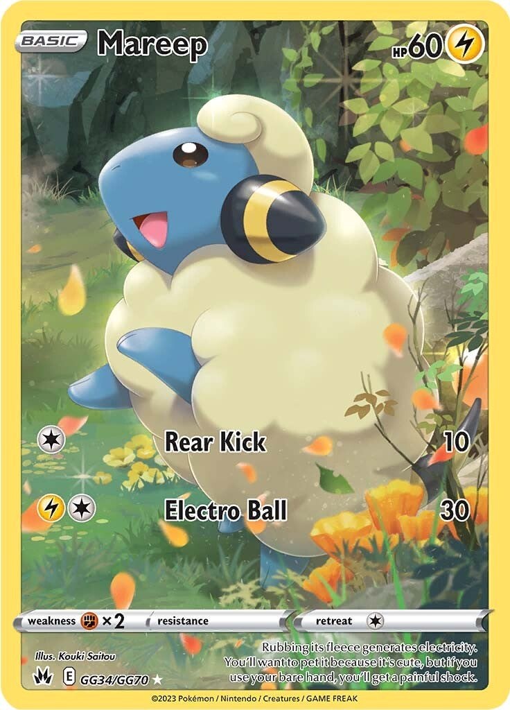 Mareep (GG34/GG70) [Sword & Shield: Crown Zenith] | Rock City Comics