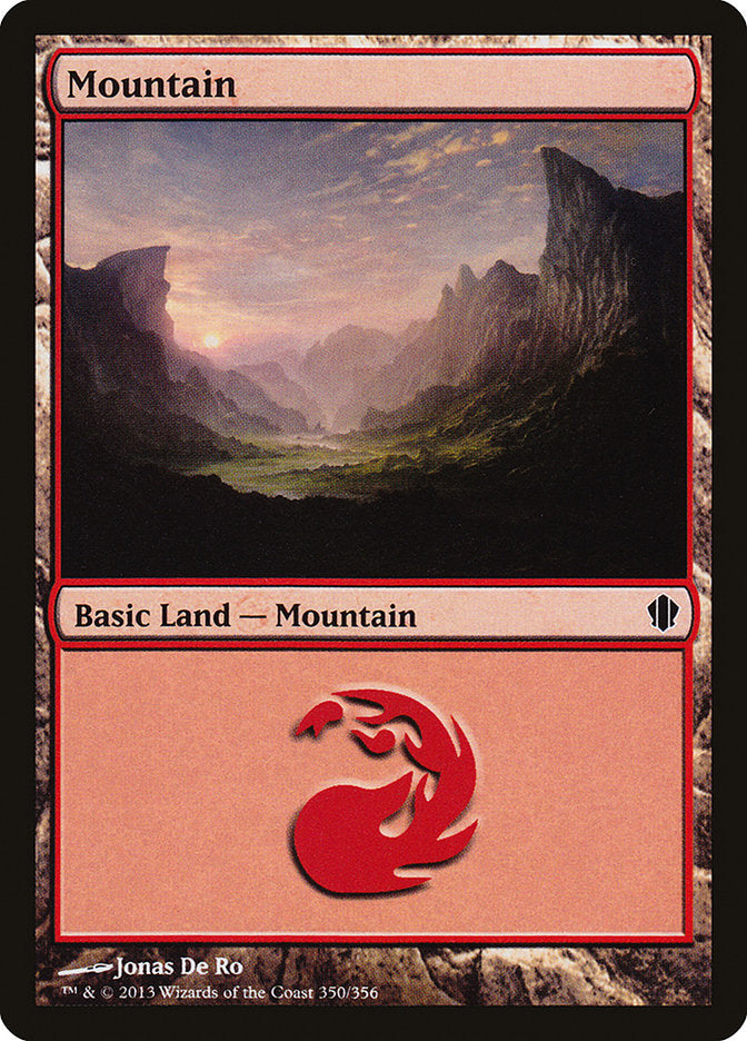 Mountain (350) [Commander 2013] | Rock City Comics