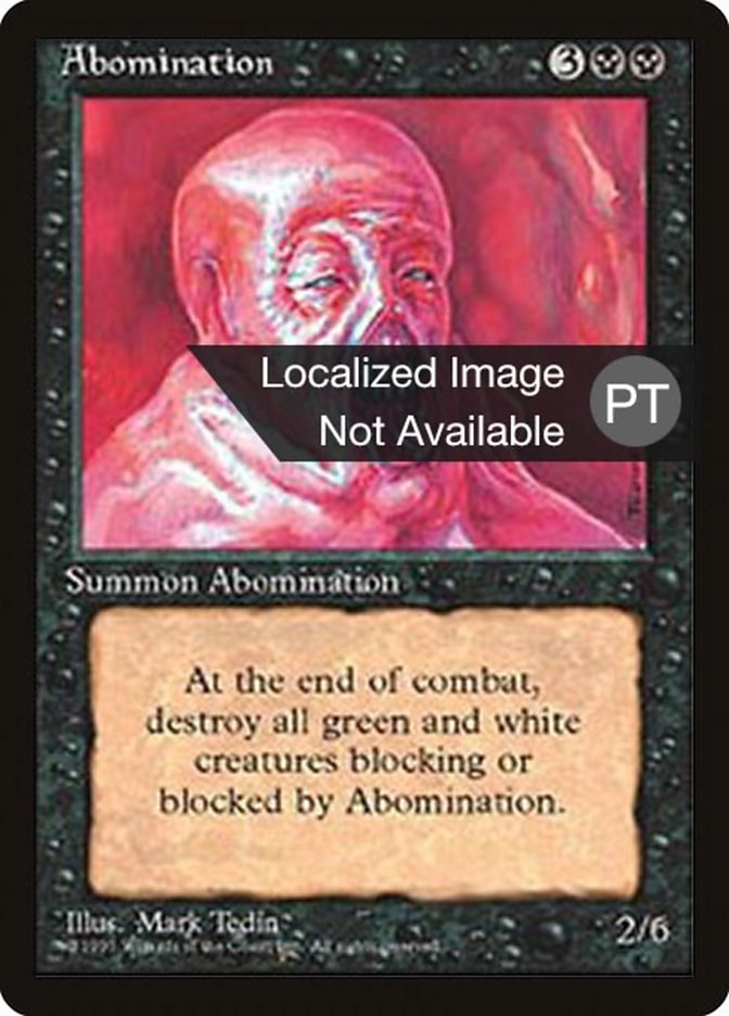 Abomination [Fourth Edition (Foreign Black Border)] | Rock City Comics