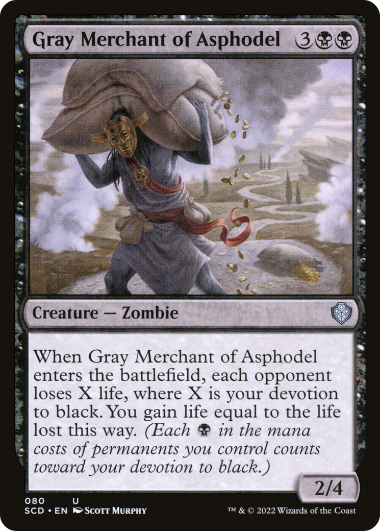 Gray Merchant of Asphodel [Starter Commander Decks] | Rock City Comics