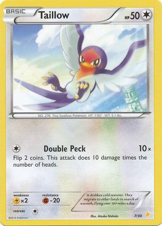 Taillow (7/30) [XY: Trainer Kit 3 - Pikachu Libre] | Rock City Comics