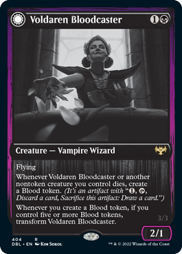 Voldaren Bloodcaster // Bloodbat Summoner [Innistrad: Double Feature] | Rock City Comics