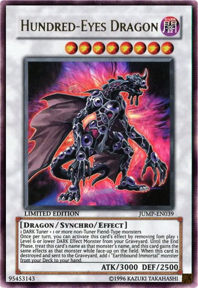 Hundred-Eyes Dragon [JUMP-EN039] Ultra Rare | Rock City Comics